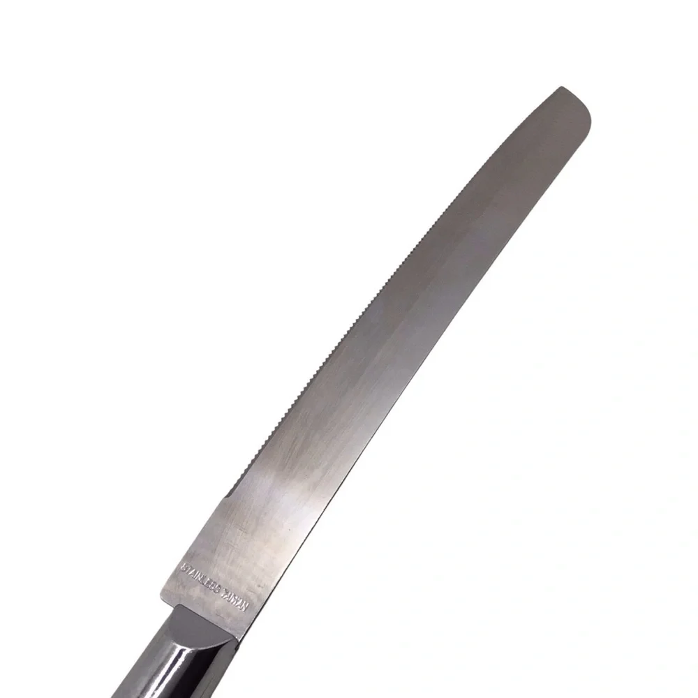 Wedding Cake Knife 13” Stainless Steel Silver Clear Acrylic Handle